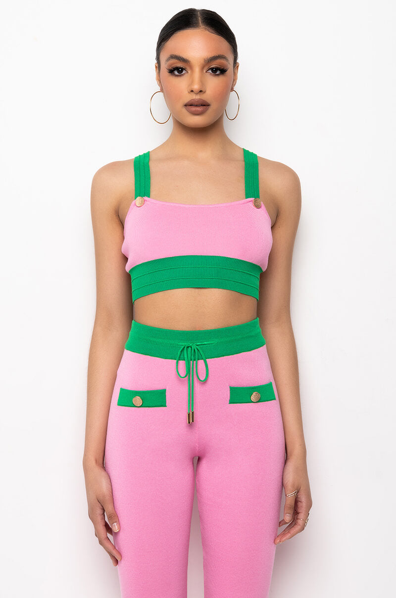 GOOD DAYS KNIT CROP TOP