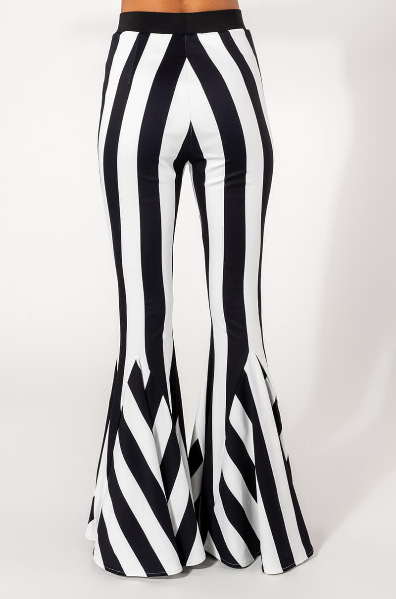 GOOD OMEN HIGH WAIST FLARE PANTS
