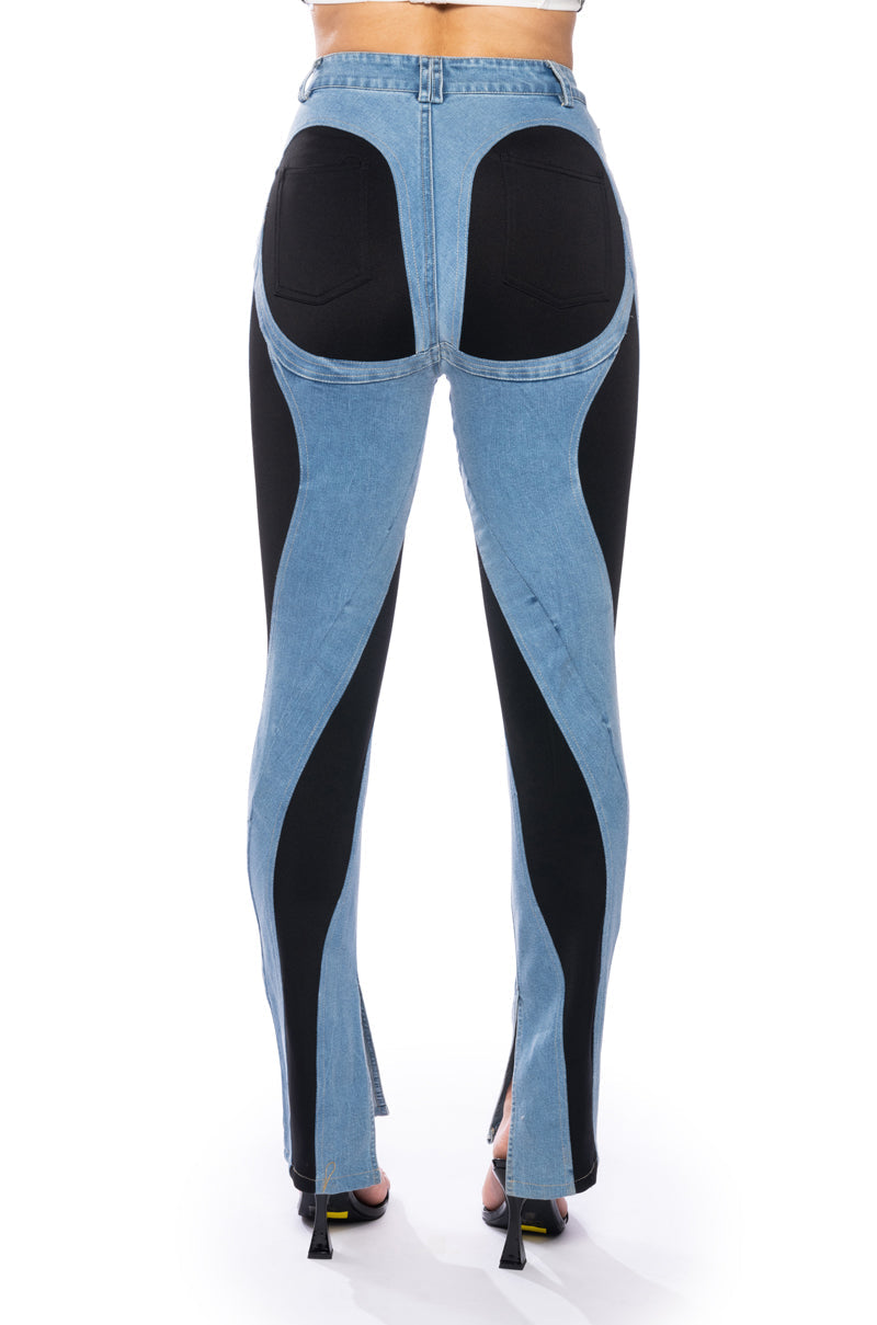 GREEDY FOR YOU HIGH RISE SKINNY JEANS