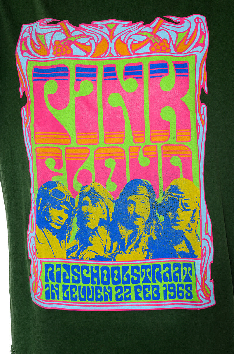 GREEN PINK FLOYD PIGMENT DYED TSHIRT