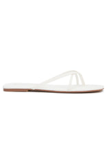 Ailani Thong Sandals White