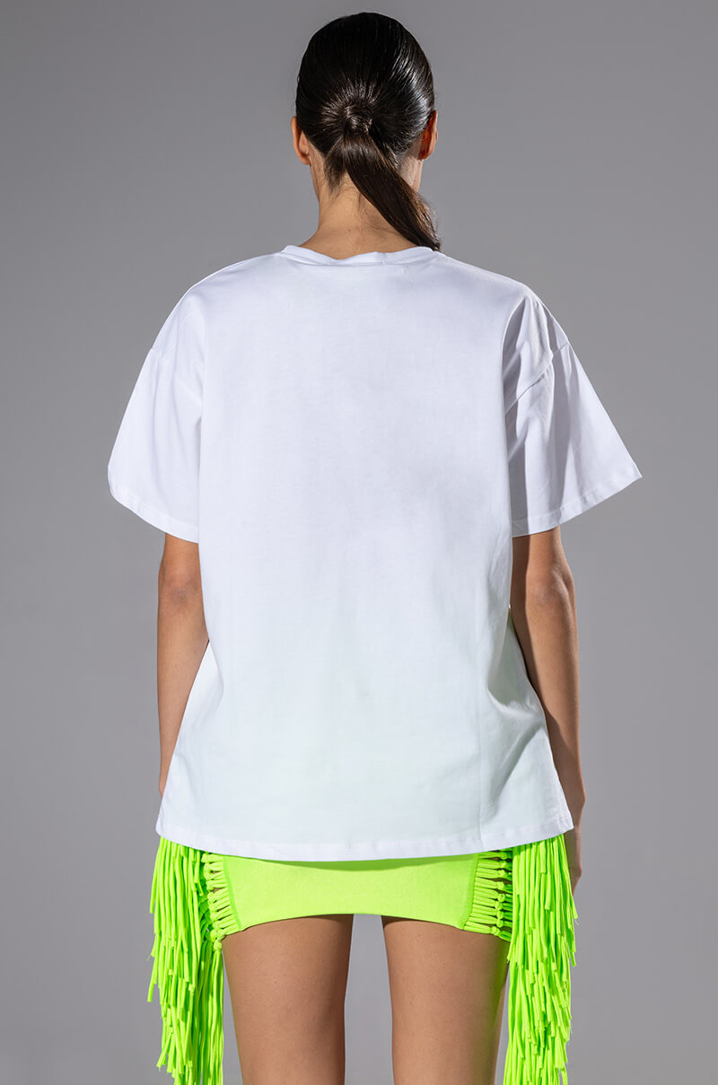 HAPPY FACE GRAPHIC TSHIRT