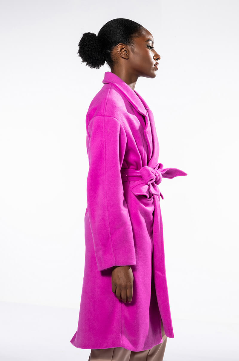 SAINT REGIS WOOL LIKE TRENCH COAT