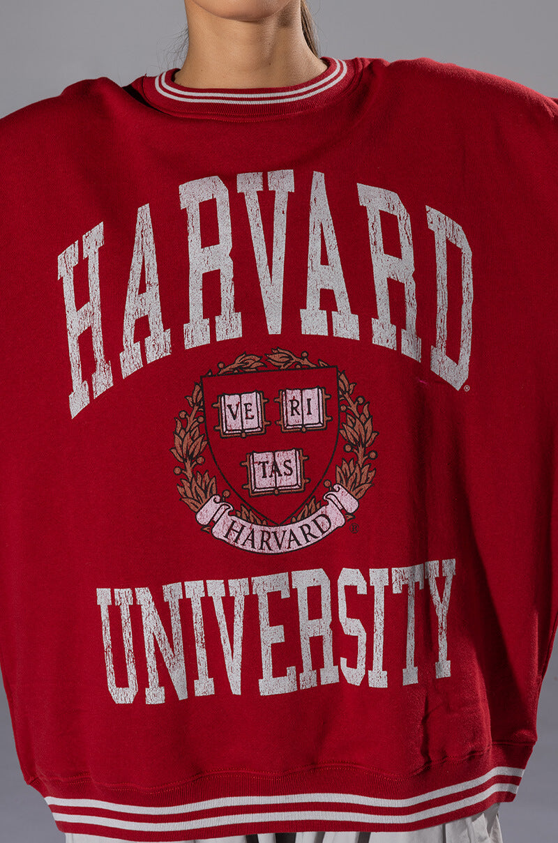 HARVARD OVERSIZED SWEATSHIRT