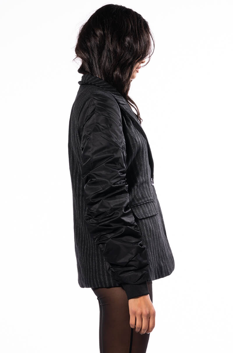 SAINT SAENS BOMBER ARM BLAZER
