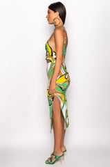 HEARD ABOUT HER MIDI DRESS