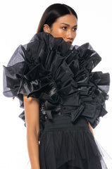 HIGH HITS AVANT GARDE RUFFLE VEST