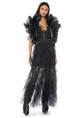 HIGH HITS AVANT GARDE RUFFLE VEST