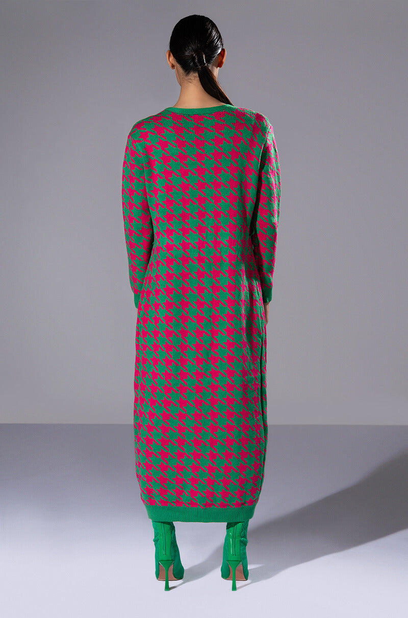 HIGHER LOVE FULL LENGTH CARDIGAN