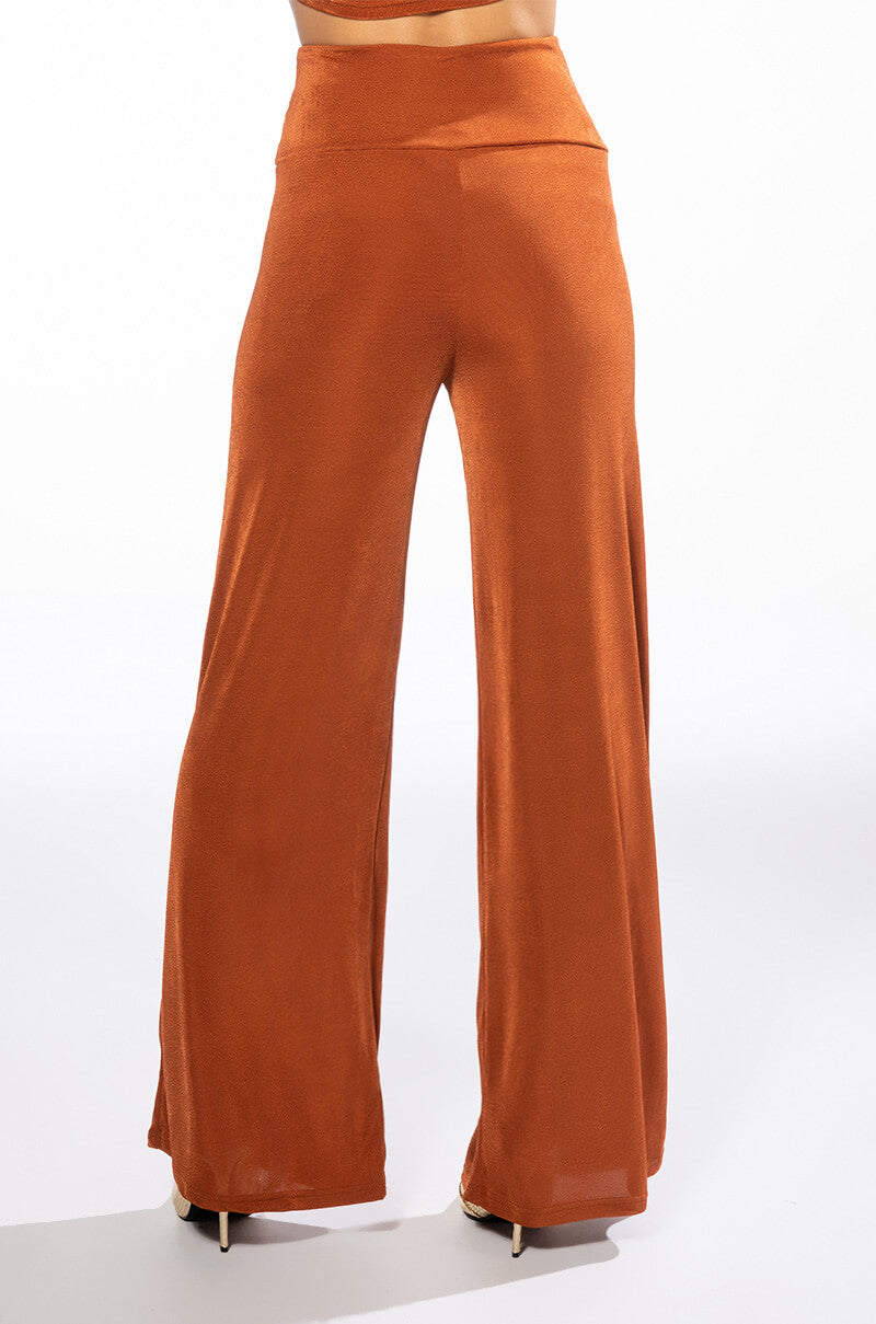 HOLD UP SLINKY PALAZZO PANT
