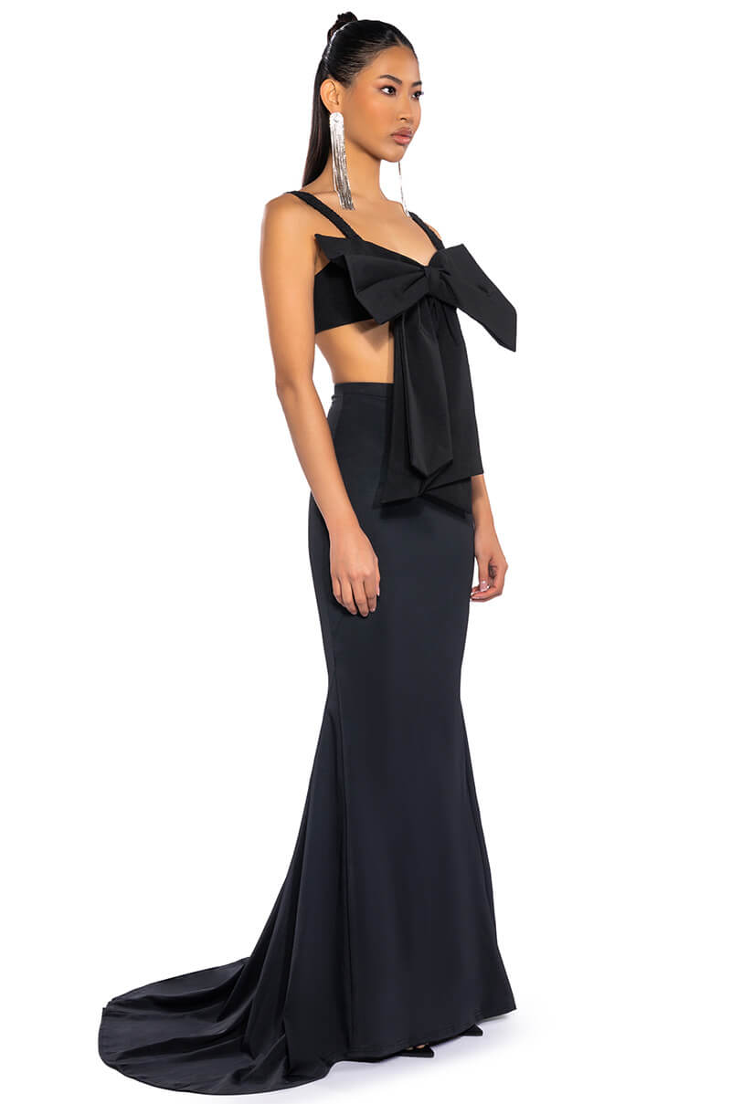 I PUT A SPELL ON YOU FITTED MAXI SKIRT