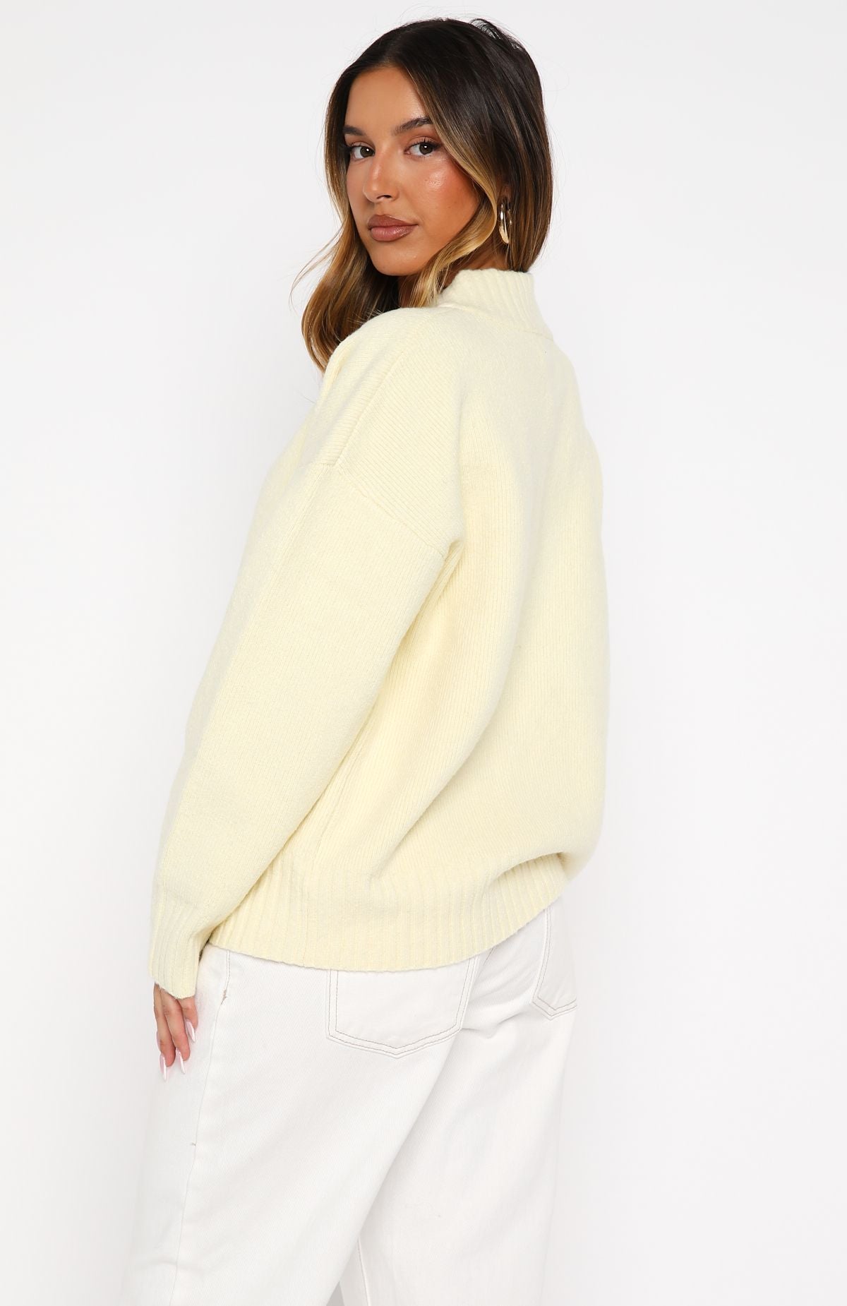 Unbreakable Bond Knit Jacket Lemon