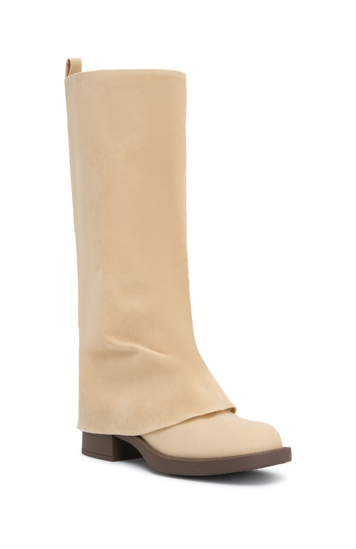 Tinashe Knee High Boots Sand