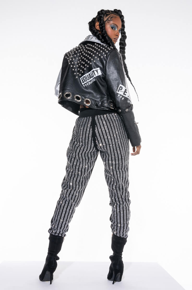 I'D RATHER FIGHT EQUALITY MOTO JACKET