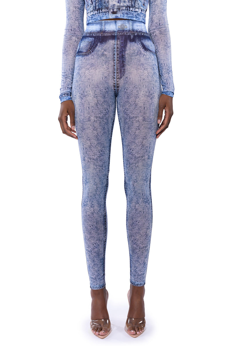 IF YOU ONLY KNEW MESH LEGGINGS