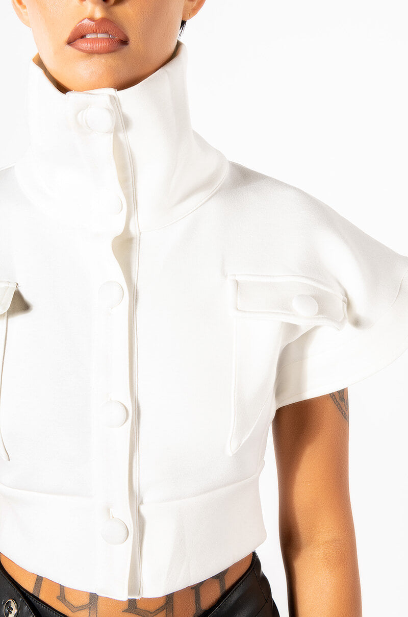 IN THE MOOD SCUBA HIGH COLLAR VEST