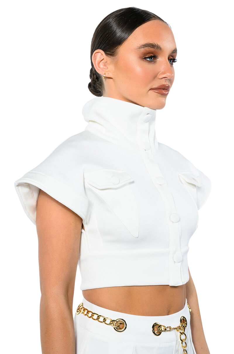 IN THE MOOD SCUBA HIGH COLLAR VEST