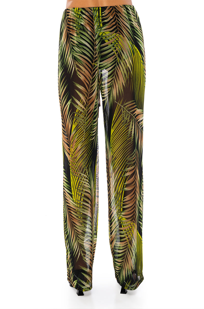 ISLAND ESCAPE MESH DRAWSTRING PANTS
