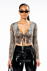 MONEY HONEY TIE FRONT CARDIGAN