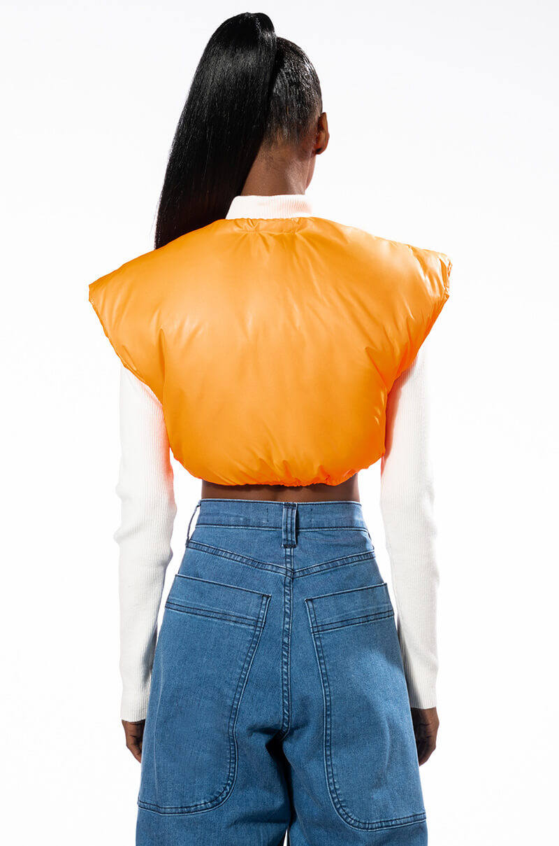 JOSS WRAP CROP TANK TOP