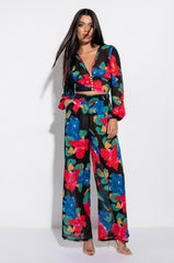 ELISABETTA BUTTON FRONT LONG SLEEVE BLOUSE
