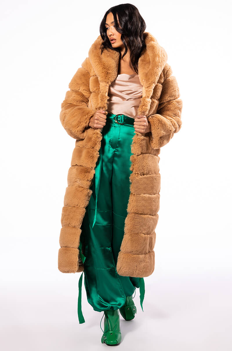 JADE WIDE LEG SATIN TROUSER