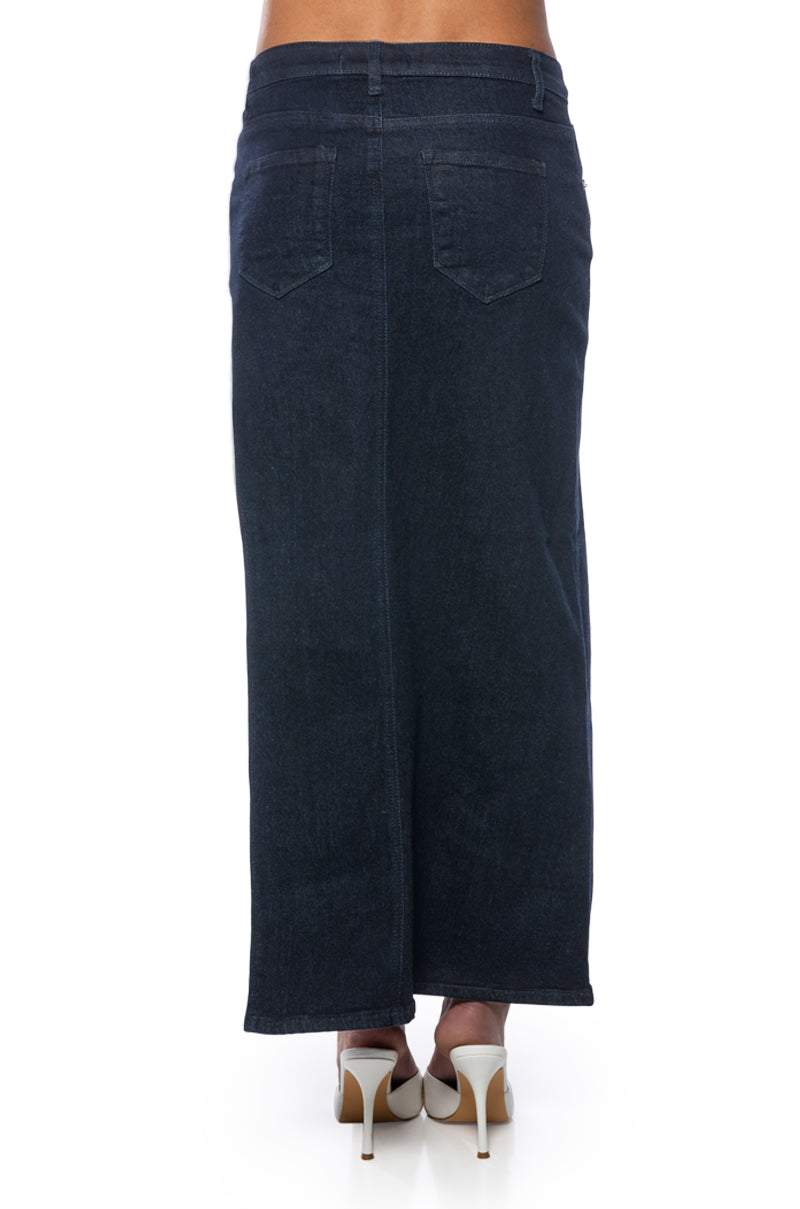 MAMI LONG LEG MID SKIRT