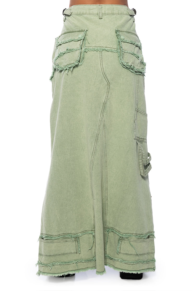 KENNA FRONT SLIT MAXI SKIRT