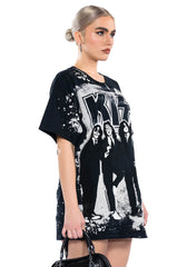 KISS SHORT SLEEVE GRAPHIC BAND TEE