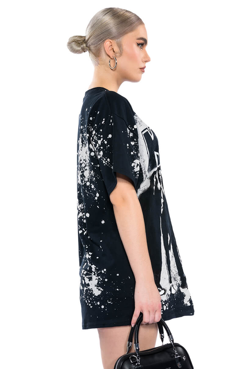 KISS SHORT SLEEVE GRAPHIC BAND TEE