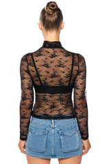 LACEY HIGH NECK TOP