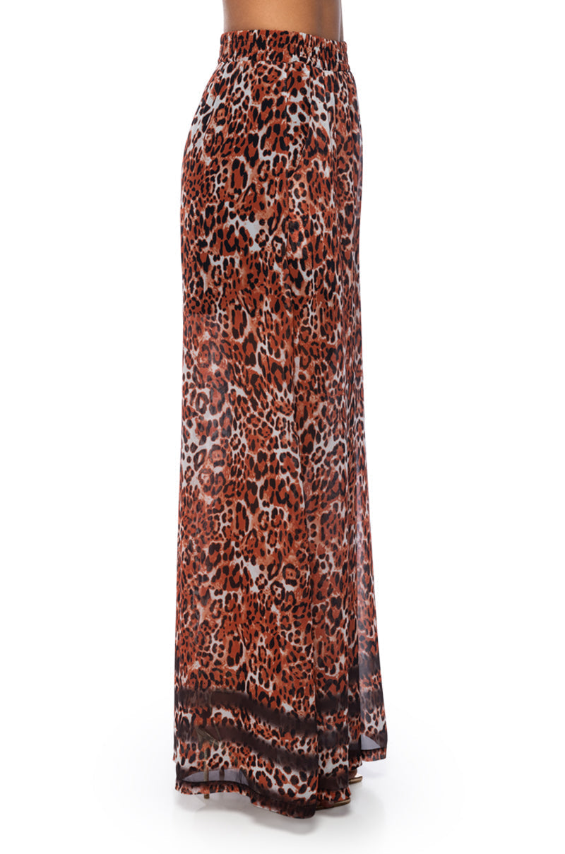LEAH ON VACATION WIDE LEG PANT
