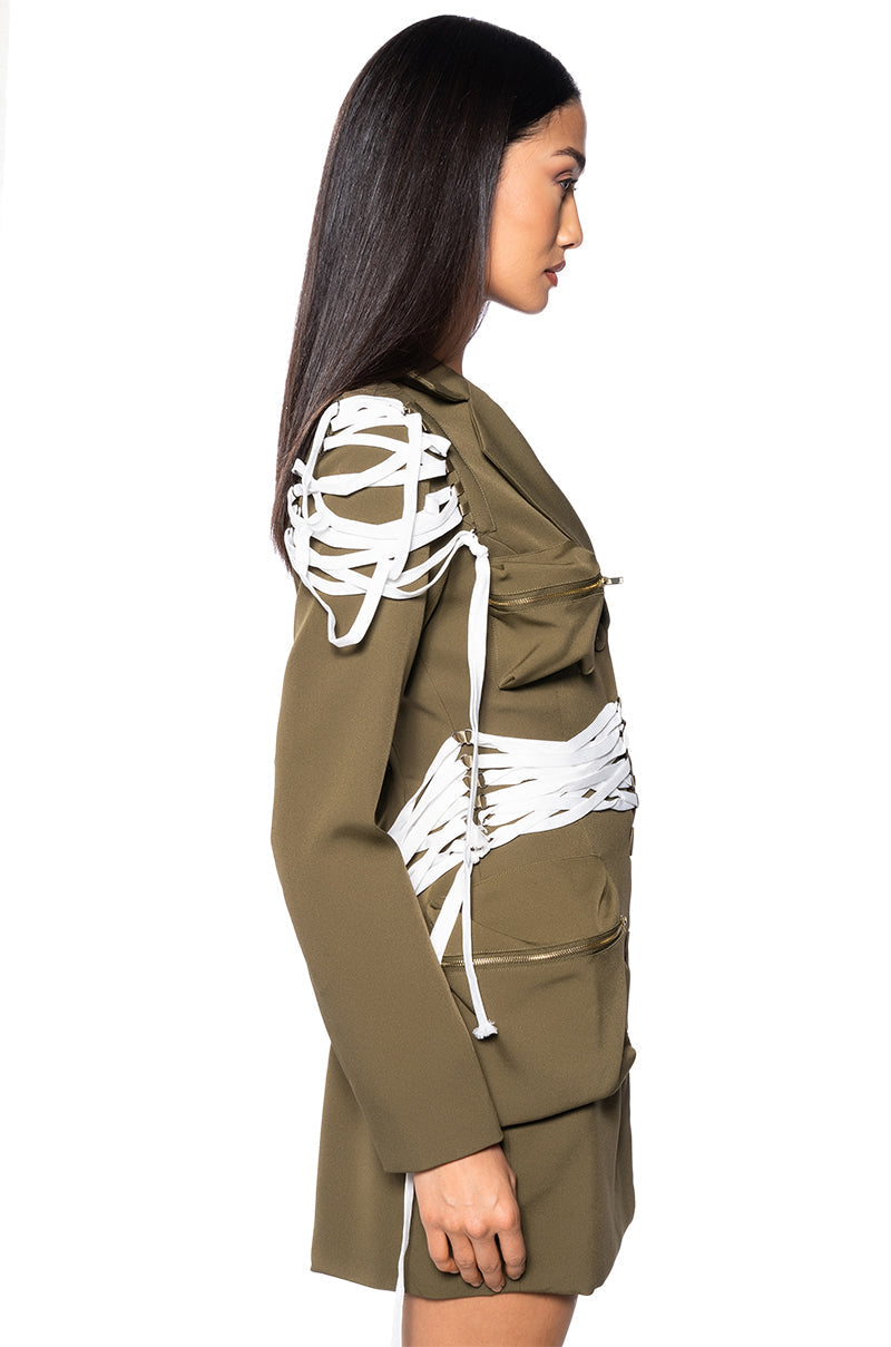 LIGHT IN THE LACES BLAZER JACKET