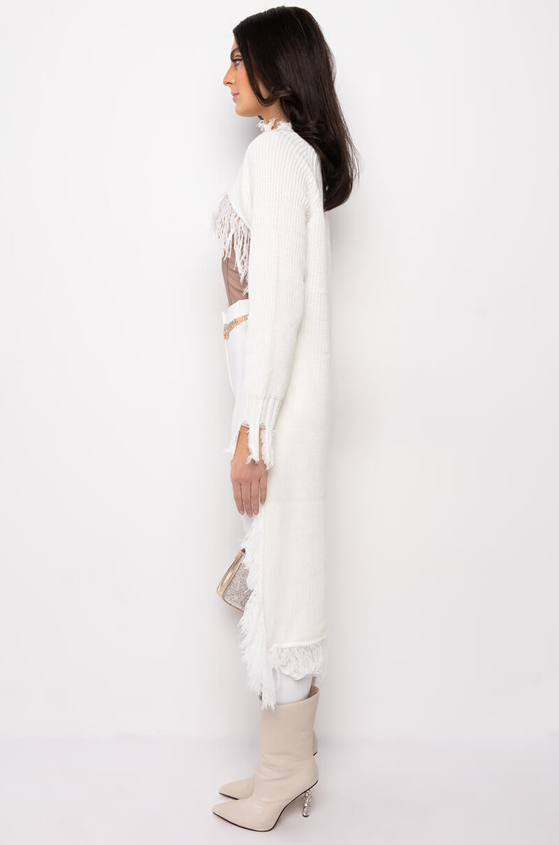 LIKE I NEED YOU HIGH LOW SWEATER TOP