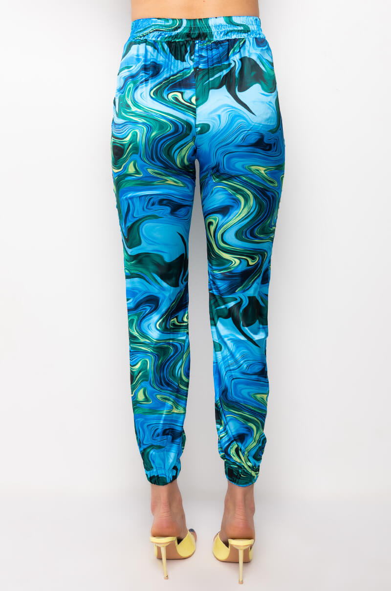LIMELIGHT SATIN JOGGER