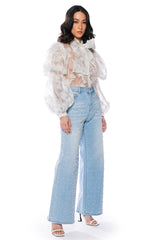 LOOKING LIKE THIS SHEER BLOUSE
