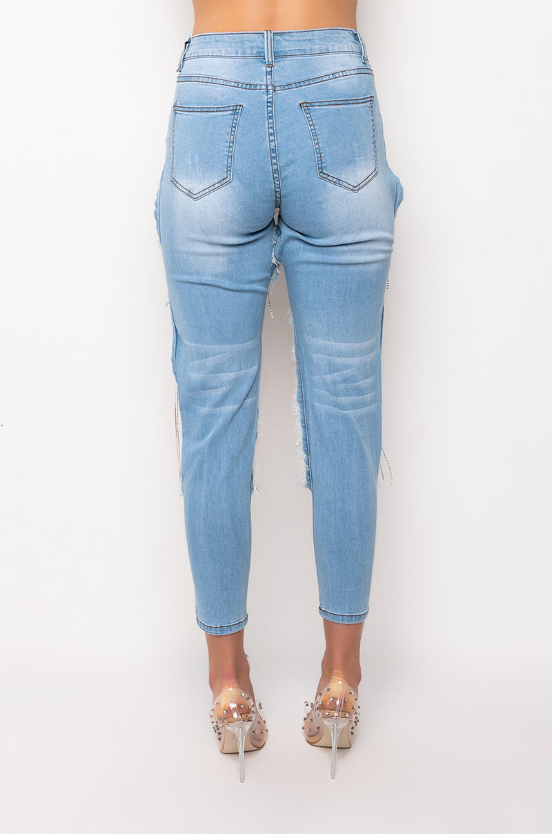 SEXY DENIM HIGH RISE DENIM