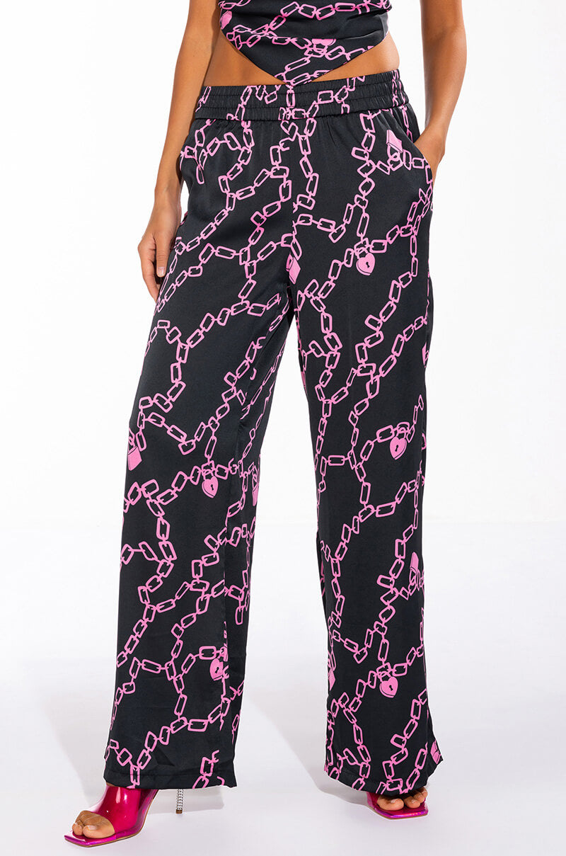 PARADISE WIDE LEG PALAZZO PANTS