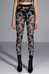 LOVE ON LOCKDOWN MESH LEGGING