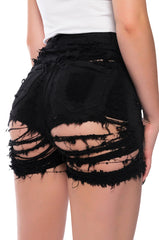 LOVE YOU TO PIECES DENIM SHORT