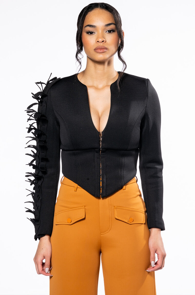 LOVELESS LONG SLEEVE BLOUSE