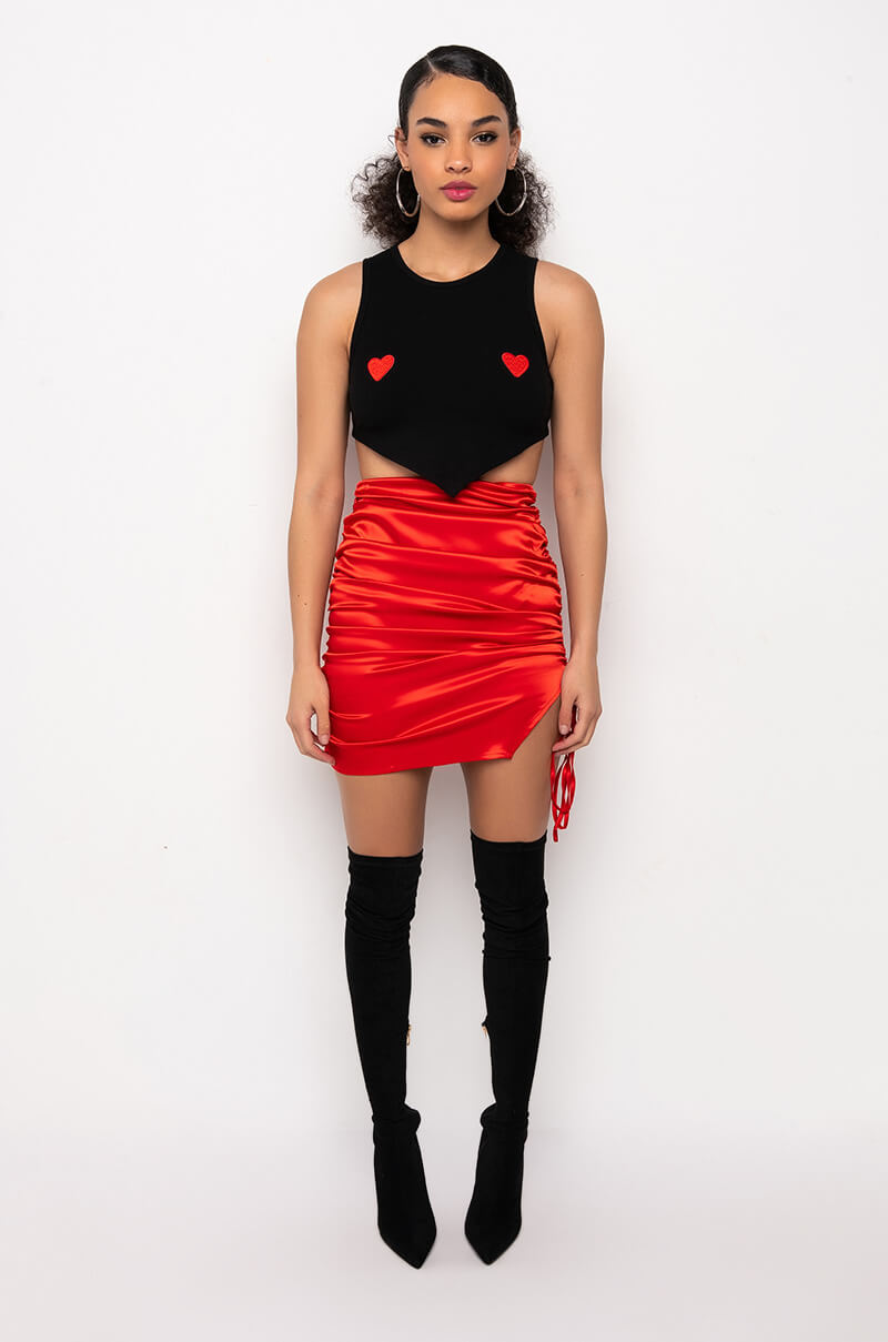 LOVER GIRL CROPPED TANK