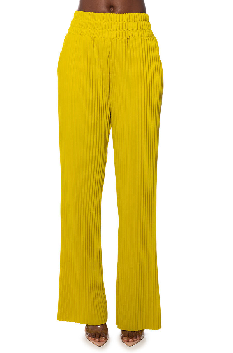 LUCY HIGH RISE WIDE LEG PANT