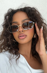 Arden Sunglasses Chocolate/Gold