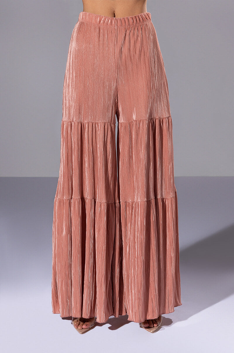 MADE YOU BLUSH WIDE LEG PANT