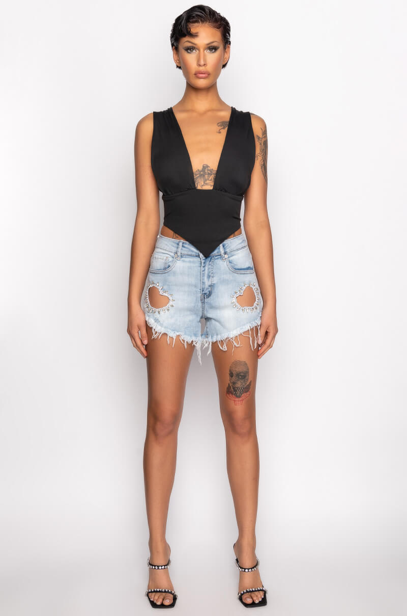 POPPY CROP TANK TOP