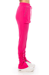 MARLOW MESH JOGGER IN PINK