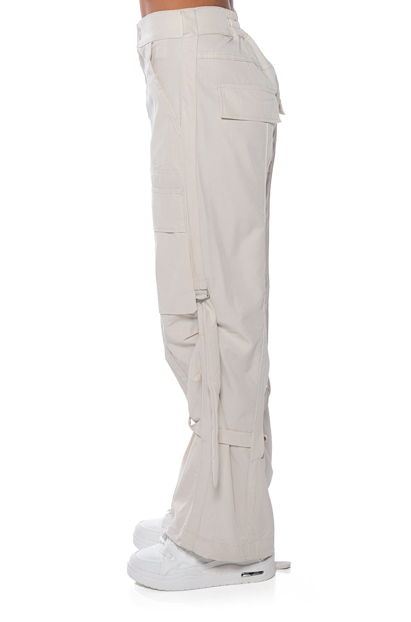 MARNIE TIE ANKLE UTILITY PANT
