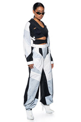 MEANS BUSINESS NYLON JOGGER PANT