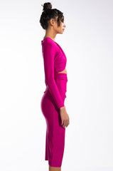 MEANT TO BE YOUR BANDAGE MIDI DRESS